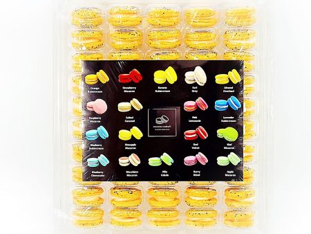 50 Pack Salted Pecan French Macaron Value Pack Cheap