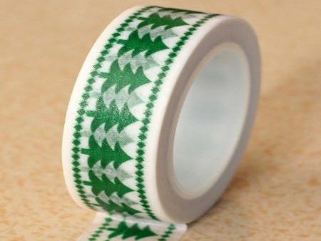 Christmas Trees Washi masking Tape Sale