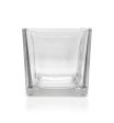 Clear Square Glass Candle Jar 250ml Online Sale