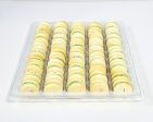 50 Pack Saffron Pistachio  French Macaron Value Pack Online Sale