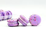 50 Pack Purple Birthday (Blueberry Pomegranate)  French Macaron Value Pack Cheap