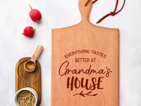 Personalised Chopping Board - Grandma Online Hot Sale