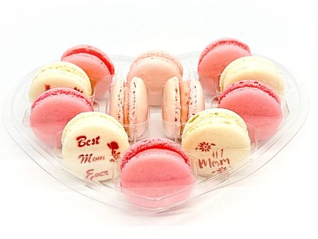 French Macaron Gift Set for Mom | 12 Pack Assortment Hot on Sale