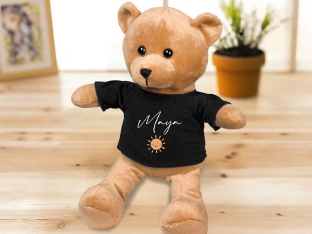 Cuddles Plush Teddy Bear Toy - Black Online Hot Sale