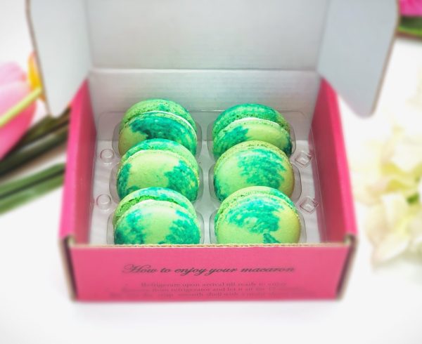 6 Pack Piña Colada Macarons Cheap