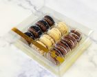 12 Pack Chocolate Gift Box Set Macarons. Online now