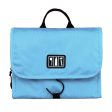 BAGSMART Waterproof Travel Toiletry Bag With Hanger Cosmetic Packing Organizer Wash Bag Makeup Bag Pack Your Luggage Suitcase Supply