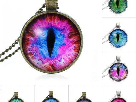 CAT EYE NECKLACES Hot on Sale