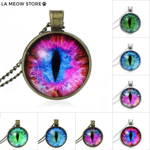 CAT EYE NECKLACES Hot on Sale