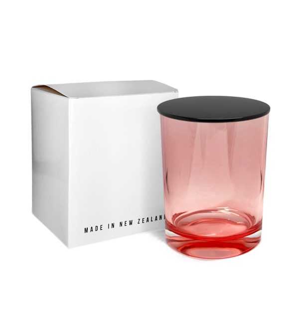 Vogue Tumbler - Pink Jar with Black Metal Lid 250ml Online