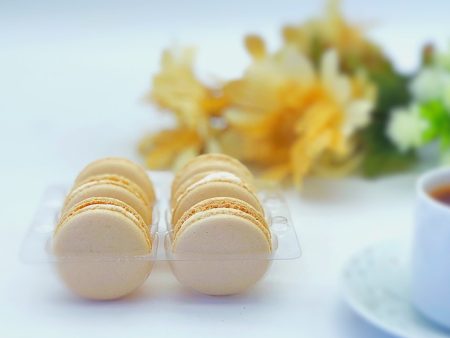 6 Pack Vanilla French Macarons Online now