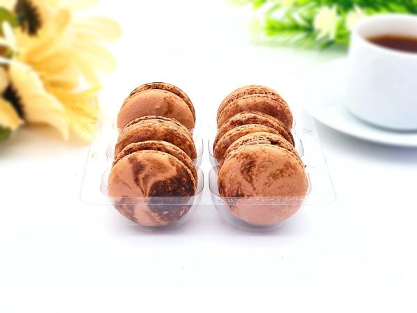 6 Pack  coffee macarons on Sale