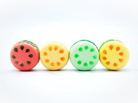 Assorted Macaron, The Melons Set | Great for any party, celebration. Fashion