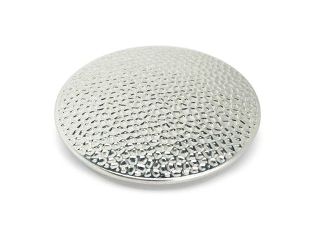 Silver Metal Lid 9cm Discount