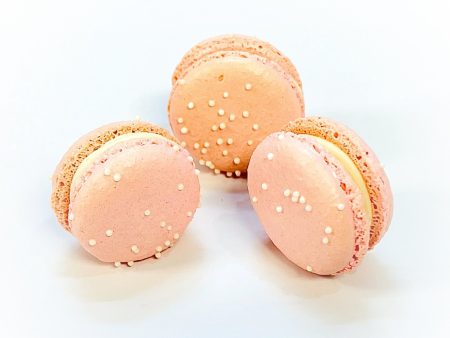 6 Pack Peppermint & Raspberry French Macarons Online Sale