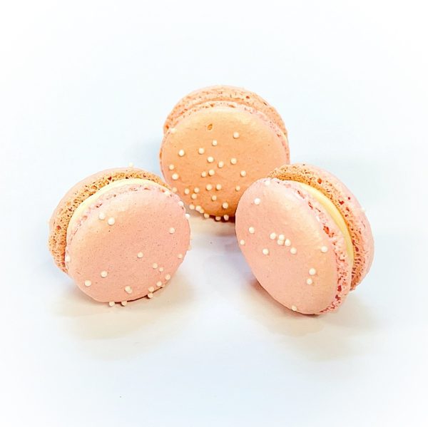 6 Pack Peppermint & Raspberry French Macarons Online Sale