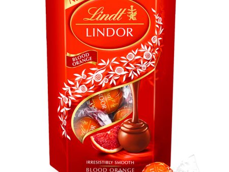 Lindt Lindor Blood Orange Chocolate Truffles Box 200g on Sale