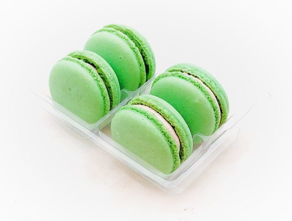 Apple-Strawberry Vegan Macarons Online now