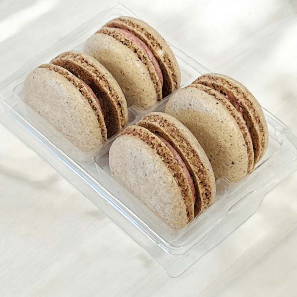 All Natural Açaí Lemon Vegan Macarons | Available in 4 & 12 Pack Hot on Sale