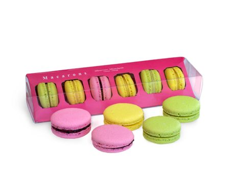 6 Assorted French Macarons For Cheap