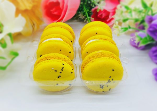 6 Pack  Passion Fruit Macarons Online now