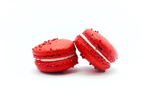 6 Pack  strawberry macarons Sale