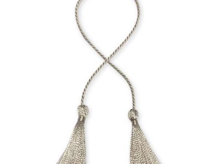 Double Silver Metallic Tassel Cheap