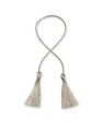 Double Silver Metallic Tassel Cheap