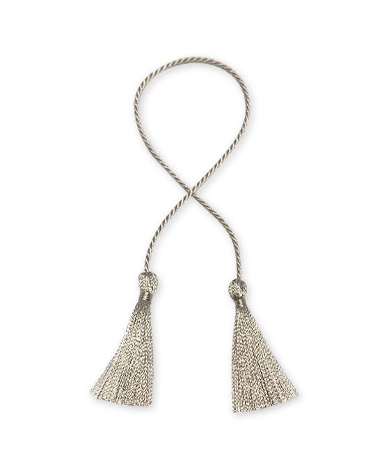 Double Silver Metallic Tassel Cheap