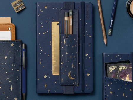 IF V&A Bookaroo Pen Pouch - Moon & Stars on Sale