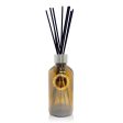 250ml Amber Pharmacist Diffuser Bottle - Silver Collar Cheap