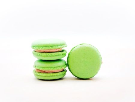 Apple-Strawberry Vegan Macarons Online now