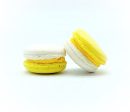 6 Pack Banana White Chocolate Ganache Macarons Hot on Sale