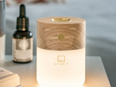 Gingko Smart Diffuser Lamp - White Ash For Discount