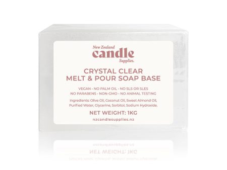 Melt & Pour Soap Base - Crystal Clear Discount