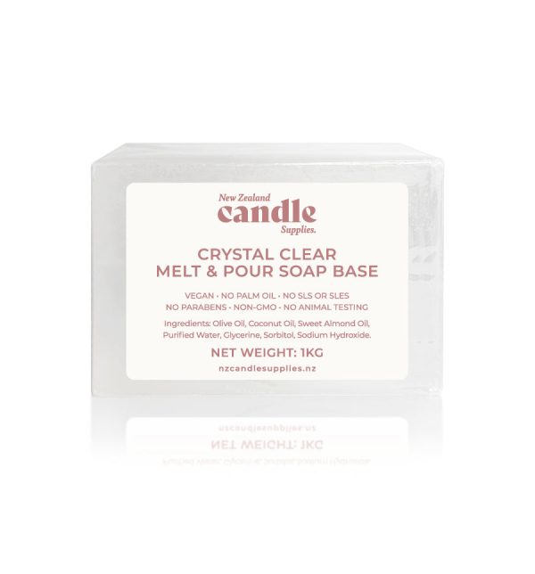 Melt & Pour Soap Base - Crystal Clear Discount