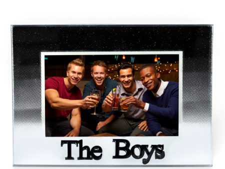 Black mirror finish Friends Frame - The Boys Supply