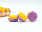 6 Pack Blackberry Thai Tea French Macarons Cheap