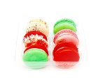 6 Pack Holiday French Macarons Set Cheap