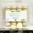 All Natural Creamy Coconut Vegan French Macarons | Available in 24 & 48 Pack Fashion