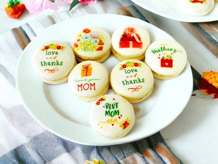 Mother s Day Vegan Gift Box French Macarons | 4 & 12 Pack | a perfect gift for moms Sale