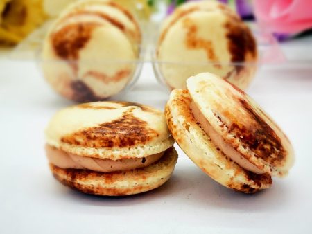 12 Pack Milk Tea Macarons Set | Handmade &  | Free Shipping For Discount