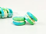 6 Pack Blueberry Pistachio French Macarons For Discount