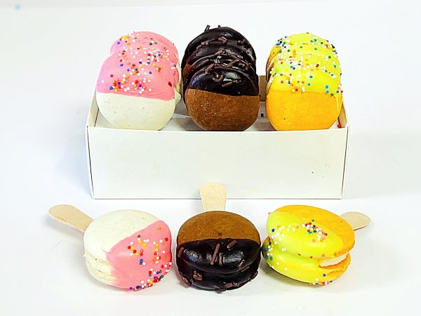 Assortement French Macaron Cake Pop | Available in 12 & 24 Online Hot Sale