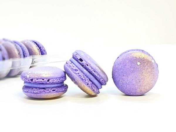 50 Pack The Neptune ( Blueberry Pudding Buttercream) |  French Macaron Value Pack Discount