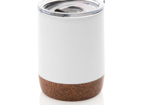 Gouda Hans Larsen Vacuum Mug with Cork base - White 480ml Online Hot Sale