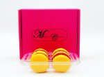 6 Pack Straw-O-ry French Macarons For Sale