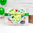 St. Patrick s Day Trio: Butter Rum Green & Gold Heart, Mojito Mint amnd Piña Colada | 12 Pack French Macarons Hot on Sale