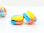 6 Pack  pastel swirl French macarons | Gourmet Orange Online