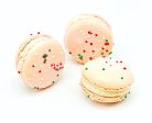 6 Strawberry Gingerbread French Macarons on Sale